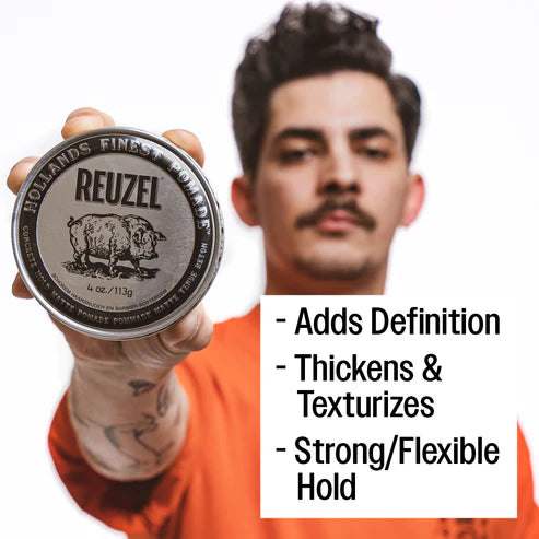 REUZEL Concrete Hold Pomade 4oz / 113g