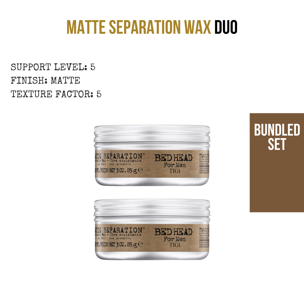 MATTE SEPARATION™ Workable WAX Duo