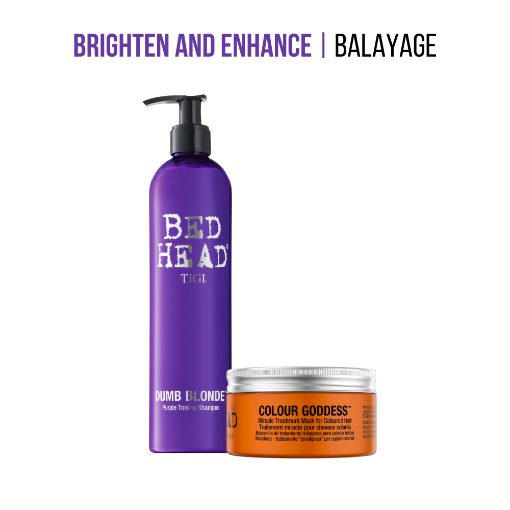 DUMB BLONDE™ PURPLE Toning Shampoo & COLOUR GODDESS™ Miracle Mask