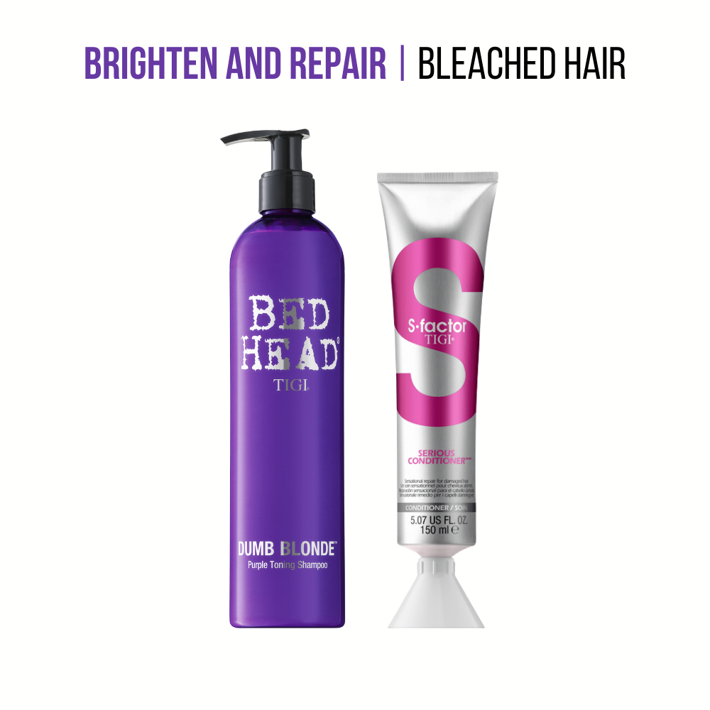 DUMB BLONDE™ PURPLE Toning Shampoo & SERIOUS CONDITIONER™