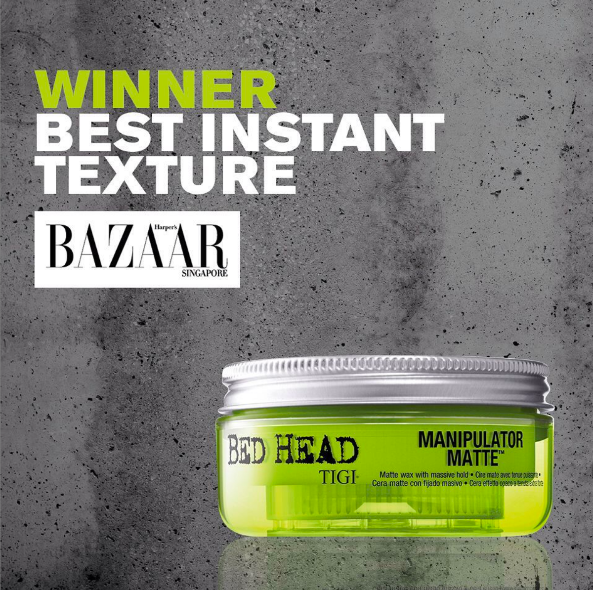 MANIPULATOR MATTE™ Wax with Massive Hold