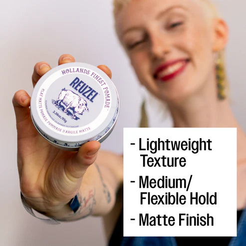 REUZEL Clay Matte Pomade 1.3oz / 35g