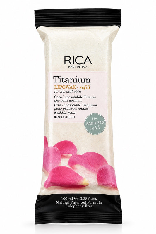 Rica Wax Titanium Rose Roller Wax (for normal skin)