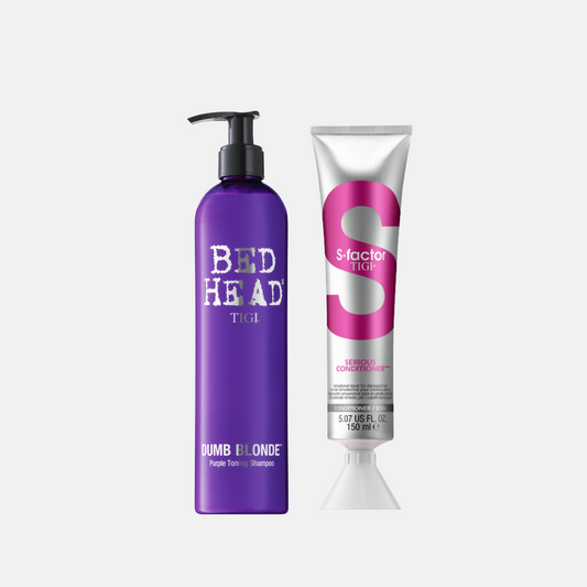 DUMB BLONDE™ PURPLE Toning Shampoo & SERIOUS CONDITIONER™