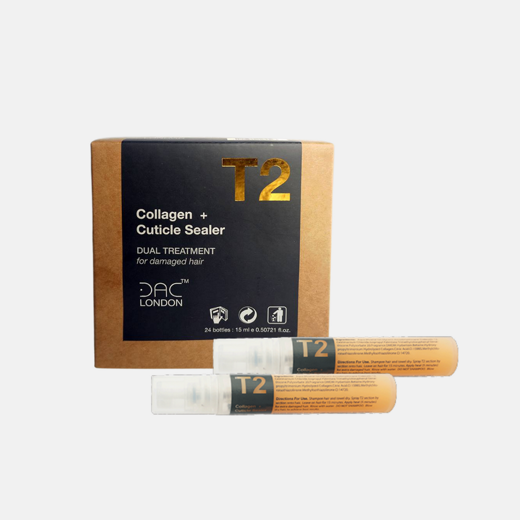 DAC London T2 Collagen + Cuticle Sealer Dual Treatment (1 box)